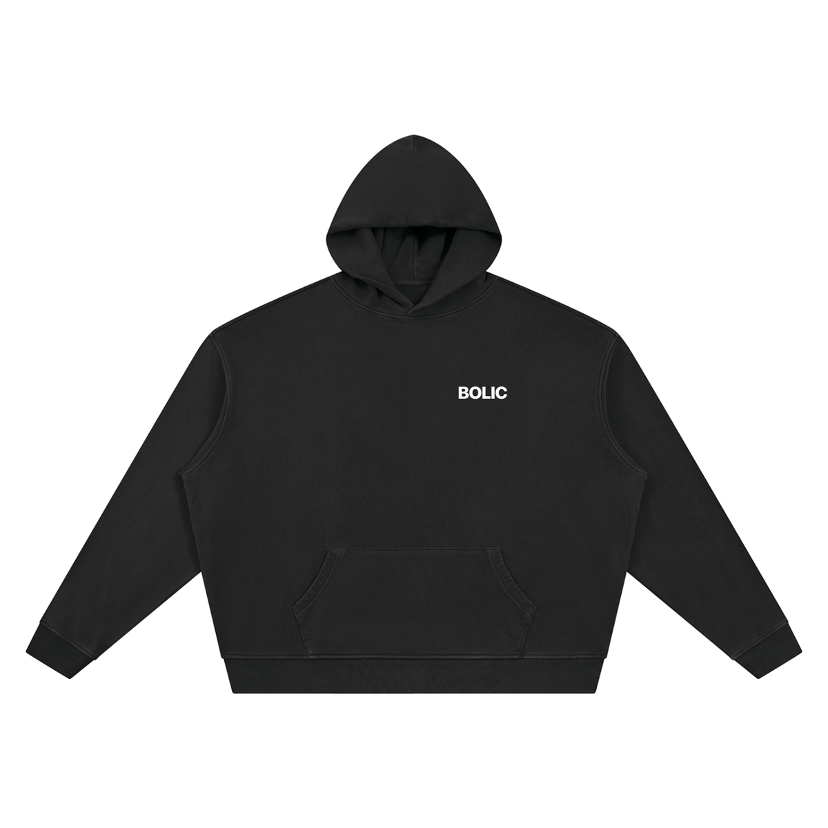 Unisex Vintage Wash Boxy Hoodie